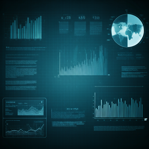 Technical data visualization dashboard
